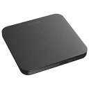 【中古】(新古品・未使用品) I/Oデータ USB 2.0対応 ポータブルDVDドライブ (ブラック)【編集ソフト付き】 DVRP-U8ZK