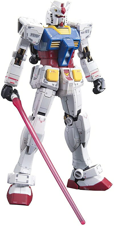【中古】（新古品・未使用品） BANDAI SPIRITS(バンダイ スピリッツ) RG 機動戦士ガンダム RX-78-2ガンダム 1/144スケール 色分け済みプラモデル