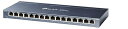 【中古】(新古品・未使用品) TP-Link 16ポート ハブ 10/100/1000Mbps デスクトップ ギガビット 金属筐体 設定不要 5年 ウォールマウント スイッチングハブ TL-SG116