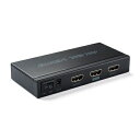 【中古】(新古品・未使用品) サンワダイレクト HDMI分配器 1入力2出力 同時出力 4K / 60Hz 対応 HDCP2.2対応 400-VGA013