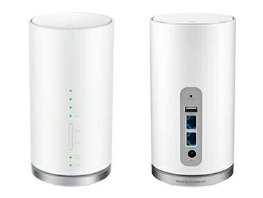 【中古】（新古品・未使用品） au Speed Wi-Fi HOME WHITE L01s HWS32SWA