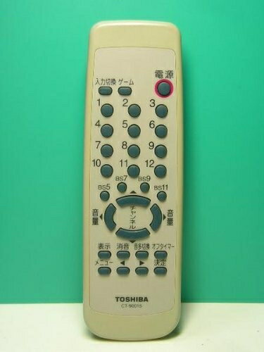 【中古】（新古品・未使用品） 東芝 テレビリモコン CT-90015