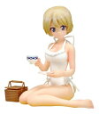 【中古】(新古品・未使用品) BEACH QUEENS ガールズ&パンツァー ダージリン 1/10スケール PVC製 塗装済み 完成品 フィギュア|詳細画像