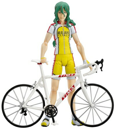 【中古】（新古品・未使用品） figma 弱虫ペダル GRANDE ROAD 巻島裕介 ノンスケール ABS&ATBC-PVC製 ..