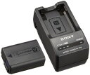 【中古】(新古品・未使用品) ソニー(SONY) カメラ用バッテリー+チャージャーセット ACC-TRW(Wバッテリー用)