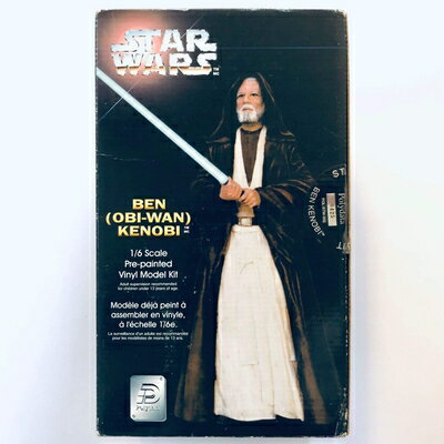 【中古】（新古品・未使用品） Polydata スターウォーズ 1/6スケール 塗装済みソフビキット ベン(オビ=ワン)ケノービ