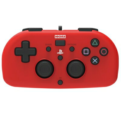 【中古】(新古品・未使用品) 【SONYライセンス商品】ワイヤードコントローラーライト for PS4 レッド【PS4対応】 【中古】(新古品・未使用品) 【SONYライセンス商品】ワイヤードコントローラーライト for PS4 レッド【PS4対応】
