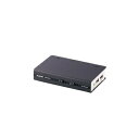 【中古】(新古品・未使用品) エレコム KVMスイッチ pc切替機 USB DVI スピーカー 2台 KVM-DVHDU2