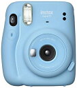 【中古】(新古品・未使用品) 富士フイルム(FUJIFILM) インスタントカメラ チェキ instax mini 11 スカイブルー INS MINI 11 ...