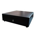 【中古】(新古品・未使用品) ビジコム 3年 国産 プリンター接続式 キャッシュドロア W330×D415×H105 小型 M 紙幣3種 硬貨6種 黒 BC-4...