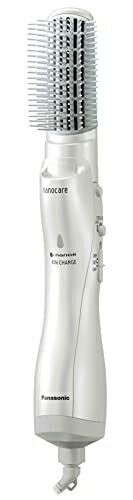 【中古】(新古品・未使用品) パナソニック くるくるドライヤー ナノケア ナノイー ホワイト EH-KN7G-W