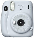 【中古】(新古品・未使用品) 富士フイルム(FUJIFILM) インスタントカメラ チェキ instax mini 11 アイスホワイト INS MINI 11...