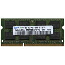 【中古】(新古品・未使用品) 【2GB】Samsung純正 ノートパソコン用DDR3メモリー 1066MHz 204pin SO-DIMM PC3-8500 (...