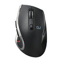 【中古】(新古品・未使用品) エレコム マウス ワイヤレス (レシーバー/Bluetooth切替) Lサイズ DUALシリーズ 8ボタン ハードウェアマクロ搭載...