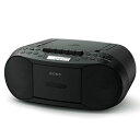 【中古】(新古品・未使用品) ソニー CDラジカセ レコーダー CFD-S70 : FM/AM/ワイドFM対応 録音可能 ブラック CFD-S70 B