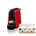 【中古】(新古品・未使用品) ネスプレッソ カプセル式コーヒーメーカー エッセンサ ミニ ルビーレッド D 水タンク容量0.6L コンパクト 軽量 D30-RE...