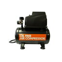 【中古】(新古品・未使用品) WIZ'A アークランドサカモト エアーコンプレッサー オイルレス 100V 8L OF-0308(4)