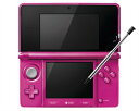 【中古】(新古品・未使用品) ニンテンドー3DS グロスピンク