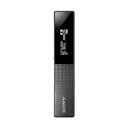 【中古】(新古品・未使用品) ソニー ステレオICレコーダー ICD-TX650 : 16GB 高性能デジタルマイク内蔵 ブラック ICD-TX650 B