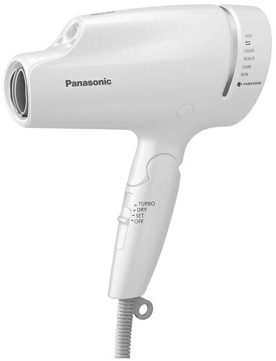 【中古】(新古品・未使用品) パナソニック ヘアドライヤー ナノケア 白 EH-CNA9A-W