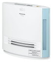 【中古】(新古品・未使用品) パナソニック セラミックファンヒーター 加湿機能付 ひとセンサー付 ブルー DS-FKS1204-A