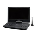 【中古】(新古品・未使用品) グリーンハウス ポータブルブルーレイディスクプレーヤー ブラック 11.6インチ TVチューナー ブラック GH-PBD11BT-BK(2)