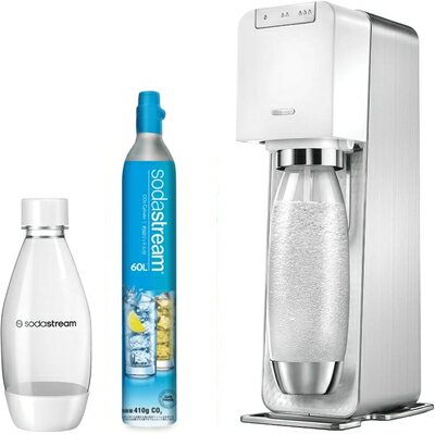 【美品】sodastream POWER ガスシリンダー付 新品未使用 ソーダストリーム POWER 炭酸ガスシリンダー付 【公式通販】