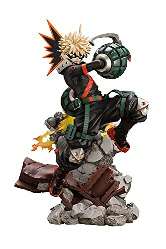 [중고](신고품·미사용품) ARTFX J 나의 히어로 아카데미아 폭호 카츠미 Ver.2 1/8 스케일 PVC제 도장이 끝난 완성품 피규어 202432