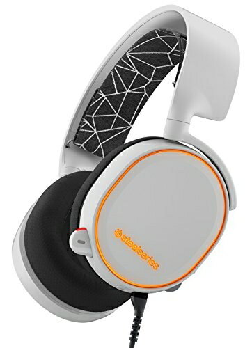 【中古】(新古品・未使用品) 【国内正規品】密閉型 ゲーミングヘッドセット SteelSeries Arctis 5 White 61444