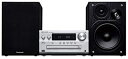 【中古】(新古品・未使用品) パナソニック ミニコンポ FM/AM 2バンド Bluetooth対応 ハイレゾ音源対応 シルバー SC-PMX90-S