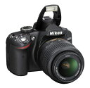 【中古】(新古品・未使用品) Nikon デジタル一眼レフカメラ D3200 レンズキット AF-S DX NIKKOR 18-55mm f/3.5-5.6G ...