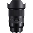 【中古】(新古品・未使用品) SIGMA 単焦点広角レンズ 20mm F1.4 DG HSM SONY-Eマウント用 ミラーレス(フルサイズ)専用