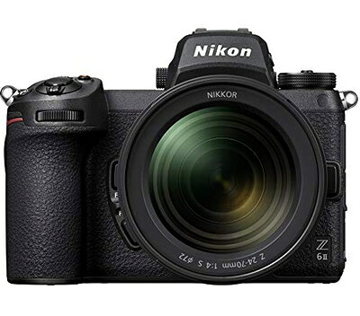 【中古】（新古品・未使用品） Nikon ミラーレス一眼カメラ Z6II レンズキット NIKKOR Z 24-70mm f/4 付属 Z6IILK24-70 black