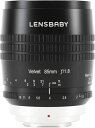 【中古】(新古品・未使用品) Lensbaby ソフトレンズ Velvet 85 85mm F1.8 フジフイルム X用