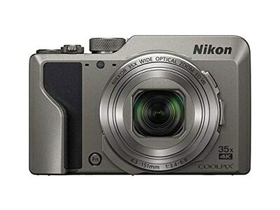 【中古】（新古品・未使用品） Nikon デジタルカメラ COOLPIX A1000 SL 光学35倍 ISO6400 アイセンサー付EVF クールピクス シルバー A1000SL