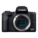 【中古】(新古品・未使用品) Canon ミラーレス一眼カメラ EOS Kiss M2 ボディー ブラック KISSM2BK-BODY