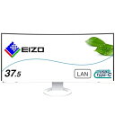 【中古】(新古品・未使用品) EIZO FlexScan EV3895-WT (37.5型/3840×1600/ウルトラワイド曲面モニター/アンチグレアIPS/疲れ目軽減/ホワイト/The warranty is valid only in Japan)