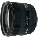 【中古】(新古品・未使用品) SIGMA 単焦点標準レンズ 50mm F1.4 EX DG HSM ニコン用 フルサイズ対応 310554(2)