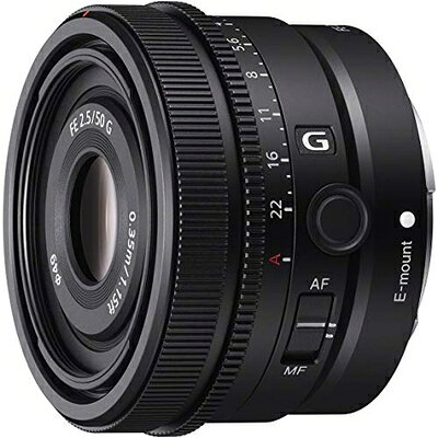 【中古】（新古品・未使用品） SONY(ソニー) 標準単焦点レンズ フルサイズ FE 50mm F2.5 G Gレンズ デジタル一眼カメラα[Eマウント]用 純正レンズ SEL50F25G
