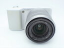 【中古】(新古品・未使用品) SONY デジタル一眼α NEX-3 ズームレンズキット ホワイト NEX-3K/W