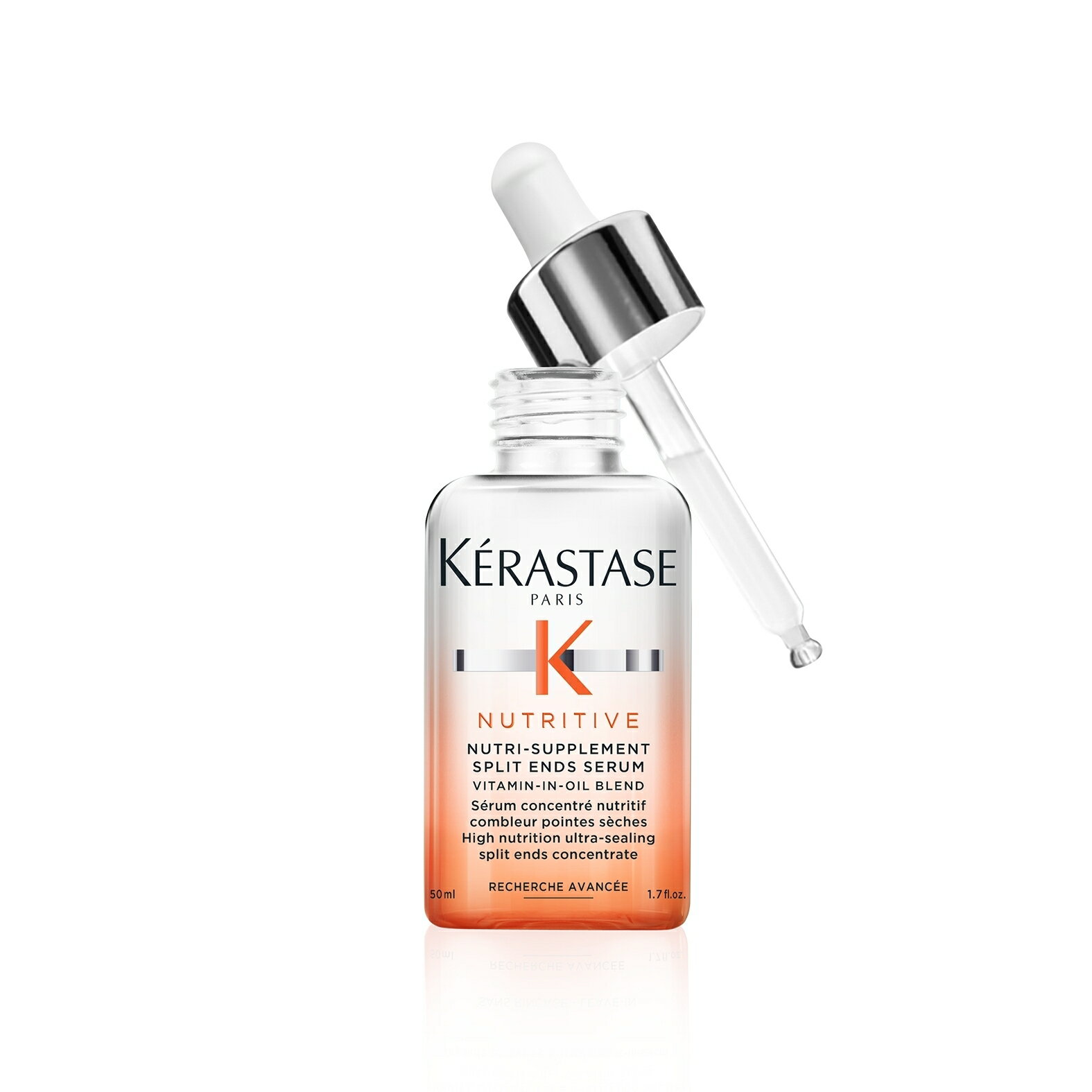 毛先特有のパサつきに着目した毛先用ヘアオイル KERASTASE NUTRITIVE ケラスターゼ ニュートリティブ NU スプリット エンズ セラム 50ml サロン専売品