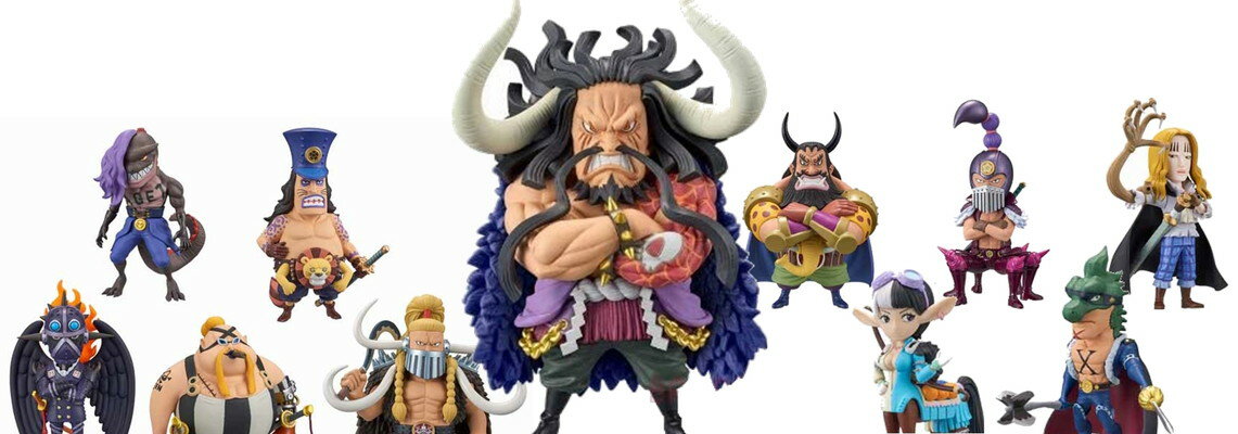 ワンピース フィギュア フィギュア コレクション ワンピース ワールドコレクタブルフィギュア ワンピース 百獣海賊団 全11種セット ハビコロ トイ