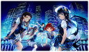 フロンティアゲーム カードゲームプレイマット ☆『クレシェンドブルー/Illust:斧寺ゲン』★ 【コミックマーケット97/C97】