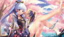 グッドケミストリ カードゲームプレイマット ☆『神里綾華/illust:ほまでり』★ 【サンクリ2022 Winter】