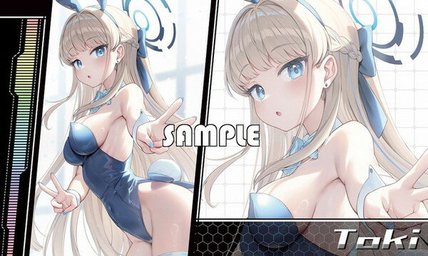 楽天ハビコロ・トイサンパン カードゲームプレイマット ☆『トキ/illust：Mono』★ 【コミックマーケット103/C103】