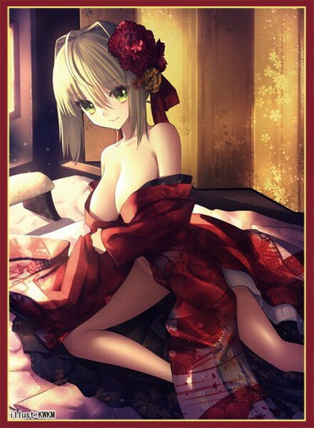 クラスター カードスリーブ ☆『着物ネロ/Illust：KWKM』★ 【コミックマーケット91/C91】