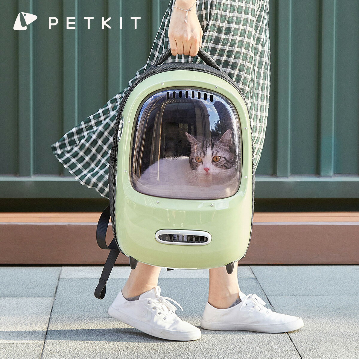 キャリーバッグ 猫 犬 宇宙船 キャリー リュック ペットキャリー 猫バック PETKIT ペットキット キャリーバック 猫バッグ 通気 飛び出し防止機能を備え おしゃれ 可愛い 丈夫 ライト付き お出かけ 旅行 通院 散歩 軽量