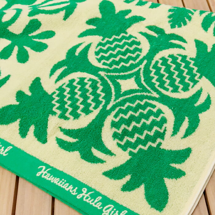 キルト柄 バスタオル 　ピンク×ブルー / グリーン×イエロー