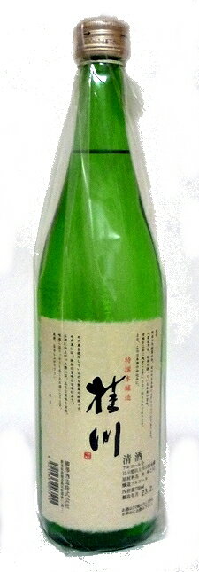 【柳澤酒造】桂川 特撰本醸造 720ml