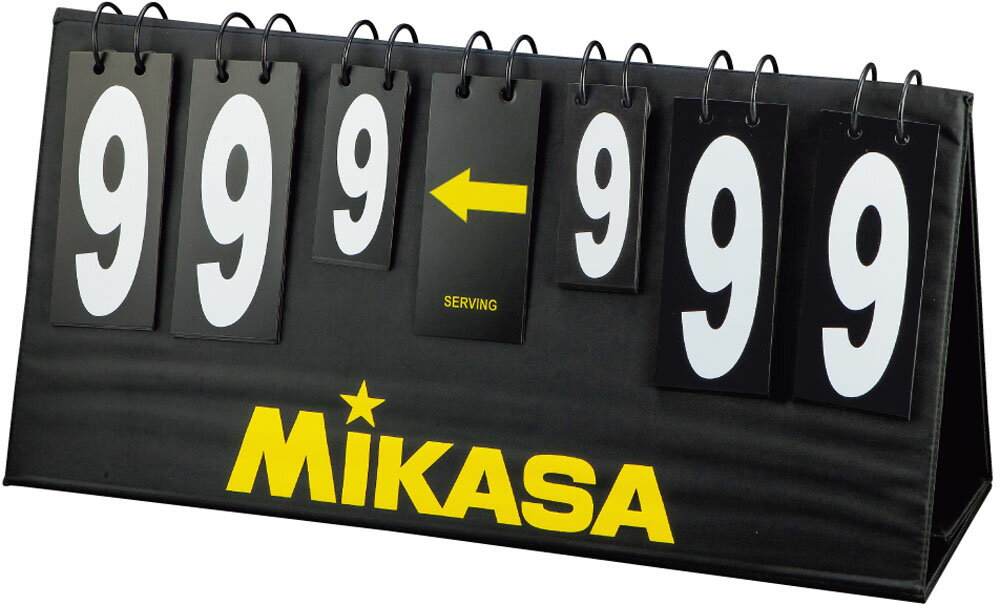 【11/27 2時までMAX1万円OFFクーポン&Pアップ】 ミカサ MIKASA 卓上得点板 ブラック 試合 点数 コンパクト 持ち運び 簡易得点版 便利 ボ...